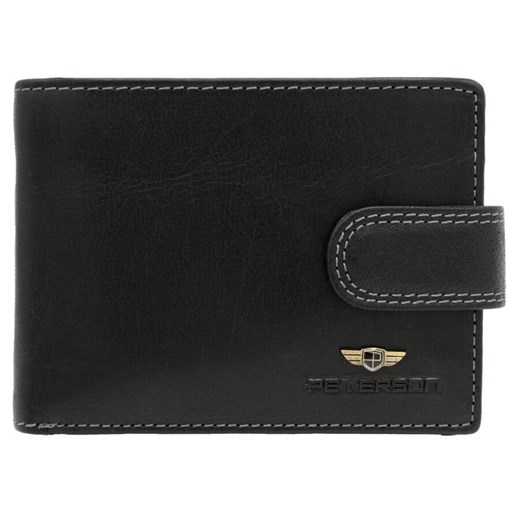 Portfel męski skórzany skóra naturalna Peterson ze sklepu lenaodniemowlakadoszkolniaka.pl w kategorii Portfele męskie - zdjęcie 187430756