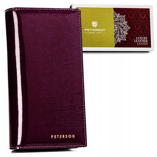Portfel damski skórzany skóra naturalna Peterson ze sklepu lenaodniemowlakadoszkolniaka.pl w kategorii Portfele damskie - zdjęcie 187431699