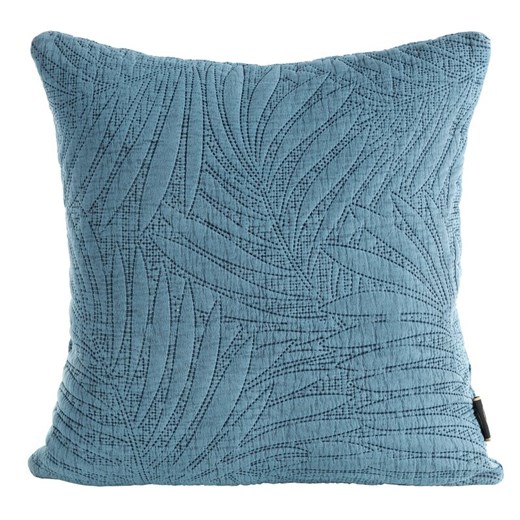 POSZEWKA STONE 1 45 X 45 CM CIEMNOTURKUSOWY ze sklepu lenaodniemowlakadoszkolniaka.pl w kategorii Poszewki na poduszki - zdjęcie 187431966