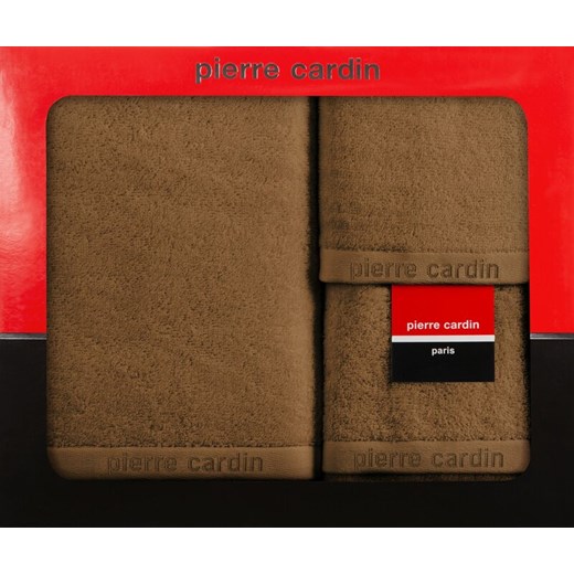 KOMPLET RĘCZNIKÓW 3 SZT EVI 40 X 34 X 9 CM MIODOWY ze sklepu lenaodniemowlakadoszkolniaka.pl w kategorii Ręczniki - zdjęcie 187432848