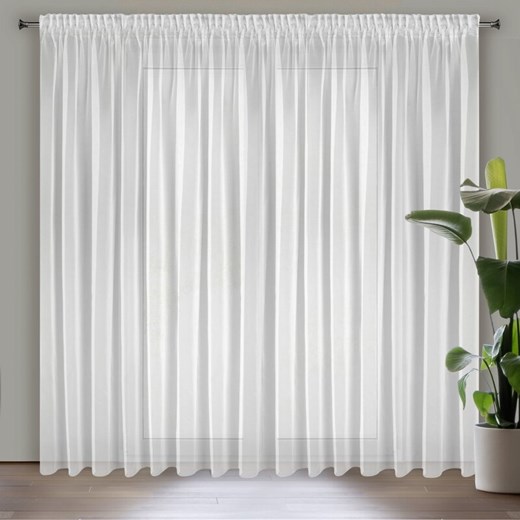 FIRANA GOTOWA ESEL NA TAŚMIE 350 X 250 CM BIAŁY Eurofirany uniwersalny lenaodniemowlakadoszkolniaka.pl