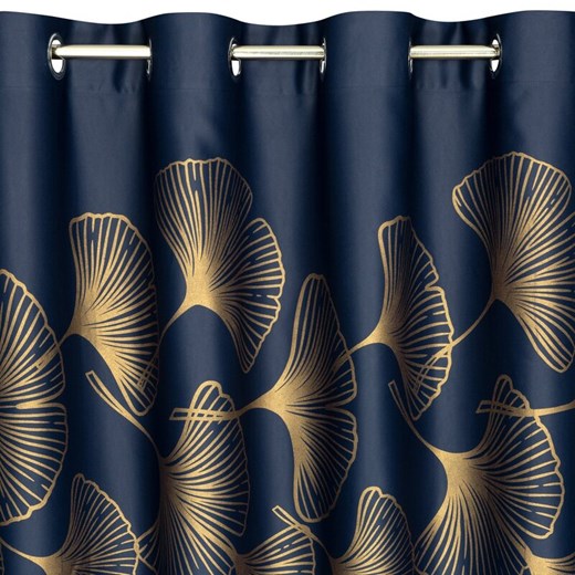 ZASŁONA GOTOWA HARMONY 140 X 250 CM GRANATOWY Eurofirany uniwersalny lenaodniemowlakadoszkolniaka.pl