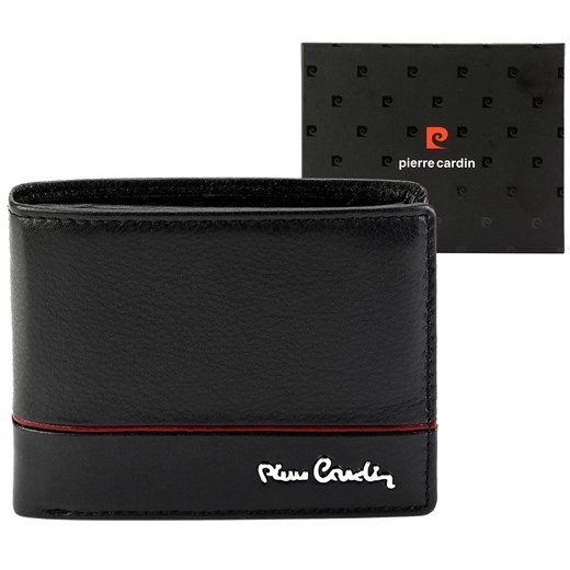 Portfel męski skórzany skóra naturalna Pierre Cardin ze sklepu lenaodniemowlakadoszkolniaka.pl w kategorii Portfele męskie - zdjęcie 187434095