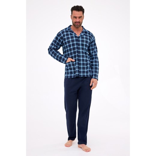 Piżama 114/81 rozpinana ze sklepu lenaodniemowlakadoszkolniaka.pl w kategorii Piżamy męskie - zdjęcie 187434735