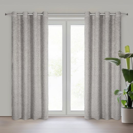 ZASŁONA GOTOWA TIFFANY 135 X 250 CM SREBRNY ze sklepu lenaodniemowlakadoszkolniaka.pl w kategorii Zasłony - zdjęcie 187434946