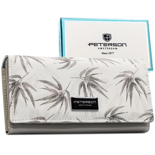 Portfel damski skóra naturalna skórzany Peterson ze sklepu lenaodniemowlakadoszkolniaka.pl w kategorii Portfele damskie - zdjęcie 187436996