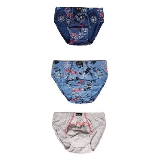 SLIPY chłopięce 215 SD 3-pack ze sklepu lenaodniemowlakadoszkolniaka.pl w kategorii Majtki męskie - zdjęcie 187438216