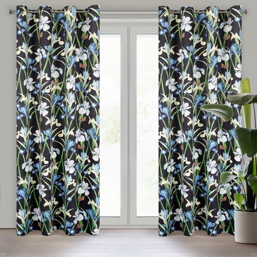 ZASŁONA GOTOWA MAJA 140 X 250 CM CZARNY ze sklepu lenaodniemowlakadoszkolniaka.pl w kategorii Zasłony - zdjęcie 187438709