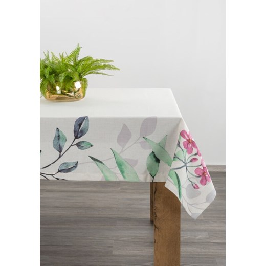 OBRUS NATU 7 140 X 280 CM BIAŁY ze sklepu lenaodniemowlakadoszkolniaka.pl w kategorii Obrusy i bieżniki - zdjęcie 187440885