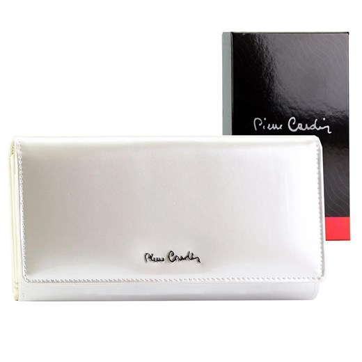 Portfel damski skóra naturalna + skóra ekologiczna Pierre Cardin ze sklepu lenaodniemowlakadoszkolniaka.pl w kategorii Portfele damskie - zdjęcie 187441268