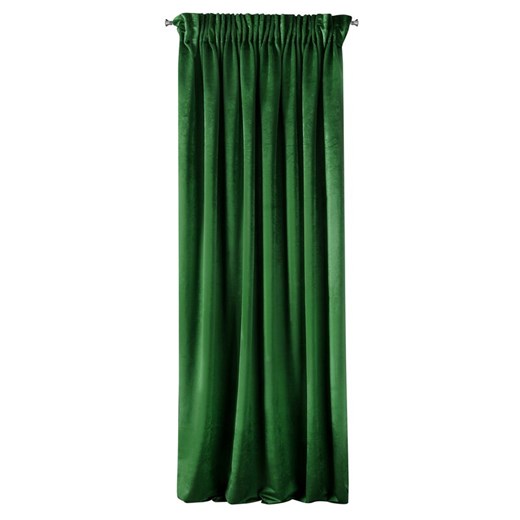 ZASŁONA GOTOWA D91 TAYLOR NA TAŚMIE 140X270 CM ZIELONY ze sklepu lenaodniemowlakadoszkolniaka.pl w kategorii Zasłony - zdjęcie 187442847