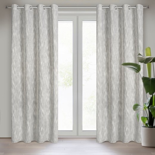 ZASŁONA GOTOWA ANIKA 140 X 250 CM BEŻOWY ze sklepu lenaodniemowlakadoszkolniaka.pl w kategorii Zasłony - zdjęcie 187443876