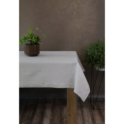 OBRUS STELLA 2 140 X 180 CM SREBRNY ze sklepu lenaodniemowlakadoszkolniaka.pl w kategorii Obrusy i bieżniki - zdjęcie 187444246