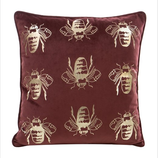 POSZEWKA BLINK 15 45 X 45 CM CIEMNOBORDOWY ze sklepu lenaodniemowlakadoszkolniaka.pl w kategorii Poszewki na poduszki - zdjęcie 187445029