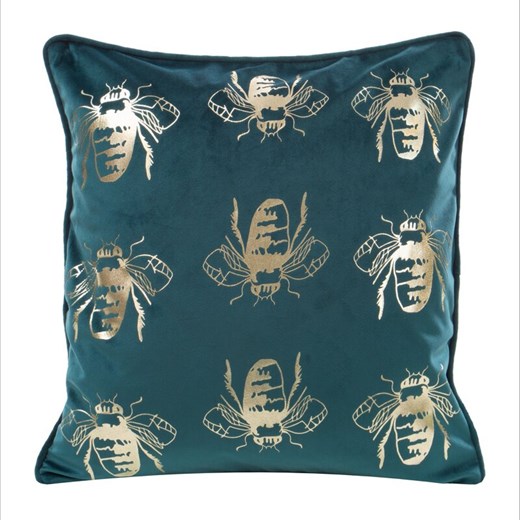 POSZEWKA BLINK 15 45 X 45 CM CIEMNOTURKUSOWY ze sklepu lenaodniemowlakadoszkolniaka.pl w kategorii Poszewki na poduszki - zdjęcie 187445615