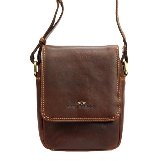 Torba saszetka listonoszka męska na ramię Peterson ze sklepu lenaodniemowlakadoszkolniaka.pl w kategorii Torby męskie - zdjęcie 187447079