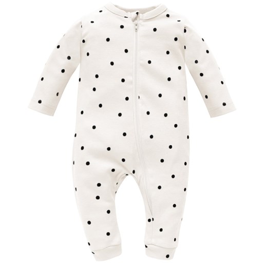 PAJAC BS SUWAK TRES BIEN EC écru,groszki 86 ze sklepu lenaodniemowlakadoszkolniaka.pl w kategorii Pajacyki - zdjęcie 187447518