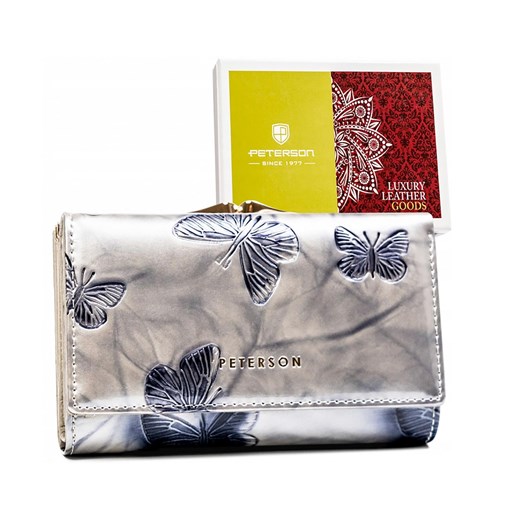 Portfel damski skórzany skóra naturalna Peterson ze sklepu lenaodniemowlakadoszkolniaka.pl w kategorii Portfele damskie - zdjęcie 187448715