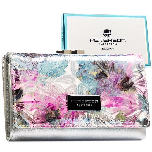 Portfel damski skóra naturalna skórzany Peterson ze sklepu lenaodniemowlakadoszkolniaka.pl w kategorii Portfele damskie - zdjęcie 187449377