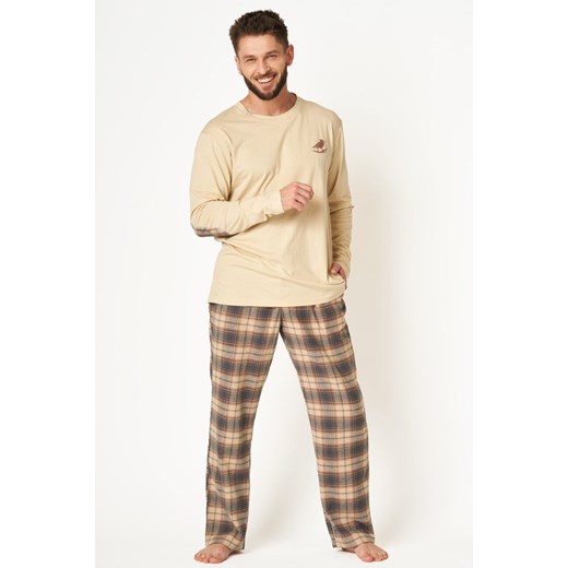 Piżama męska MNS 403 Flanela ze sklepu lenaodniemowlakadoszkolniaka.pl w kategorii Piżamy męskie - zdjęcie 187449528