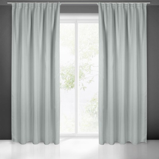 ZASŁONA GOTOWA MILAN NA TAŚMIE 140 X 300 CM SREBRNY ze sklepu lenaodniemowlakadoszkolniaka.pl w kategorii Zasłony - zdjęcie 187449549