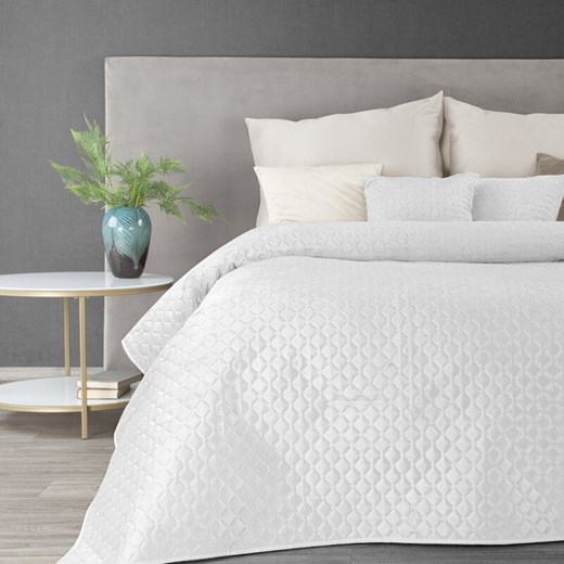 NARZUTA DIMON 200 X 220 CM BIAŁY ze sklepu lenaodniemowlakadoszkolniaka.pl w kategorii Narzuty i kapy - zdjęcie 187449618