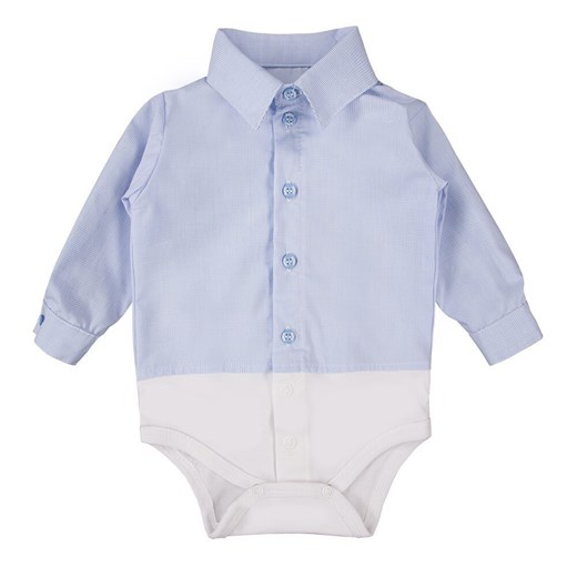 Body koszula elegancka kołnierzyk niemowlęce wyprawka CEREMONY Eevi ze sklepu lenaodniemowlakadoszkolniaka.pl w kategorii Body niemowlęce - zdjęcie 187449935