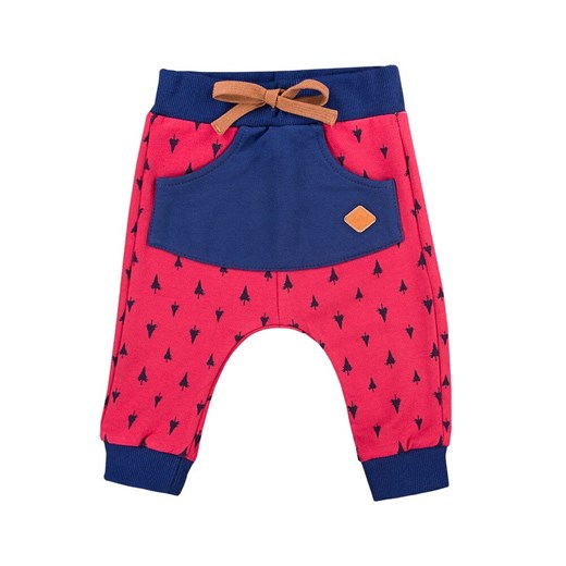 SPODNIE TRIP DRES DZ MALINA DRUK Ewa Klucze ze sklepu lenaodniemowlakadoszkolniaka.pl w kategorii Odzież dla niemowląt - zdjęcie 187451468