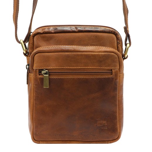 Torba saszetka na ramię męska skórzana skóra naturalna Nordee ze sklepu lenaodniemowlakadoszkolniaka.pl w kategorii Torby męskie - zdjęcie 187452078