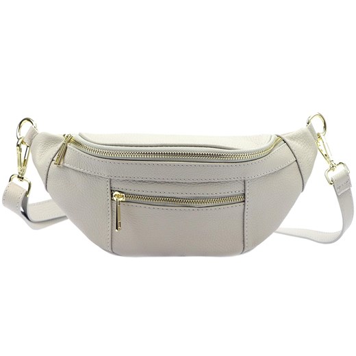 Torebka torebki skórzana saszetka nerka skóra naturalna Luka damska ze sklepu lenaodniemowlakadoszkolniaka.pl w kategorii Nerki - zdjęcie 187454419