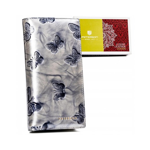 Portfel damski skórzany skóra naturalna Peterson ze sklepu lenaodniemowlakadoszkolniaka.pl w kategorii Portfele damskie - zdjęcie 187455707