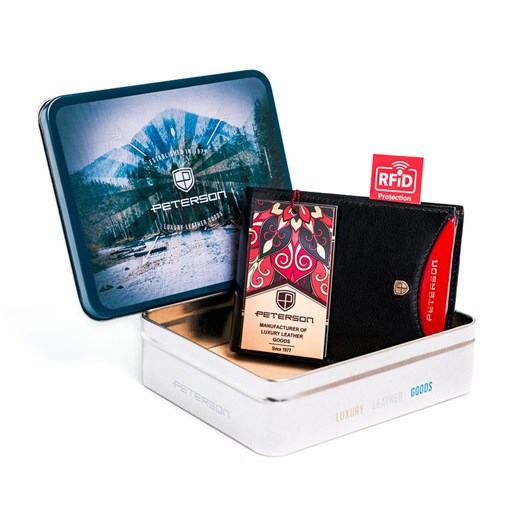 Portfel męski skórzany skóra naturalna Peterson ze sklepu lenaodniemowlakadoszkolniaka.pl w kategorii Portfele męskie - zdjęcie 187456269