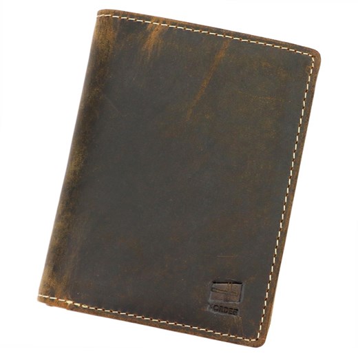 Portfel męski skórzany skóra naturalna Nordee ze sklepu lenaodniemowlakadoszkolniaka.pl w kategorii Portfele męskie - zdjęcie 187456295