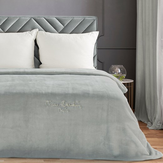 KOC CLARA1 160 X 220 CM SREBRNY ze sklepu lenaodniemowlakadoszkolniaka.pl w kategorii Narzuty i kapy - zdjęcie 187456485