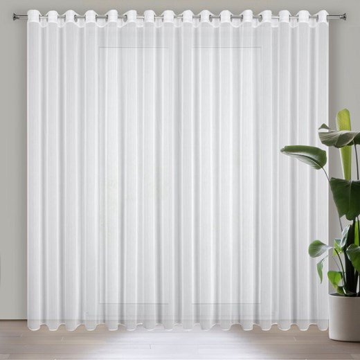 FIRANA GOTOWA KALIA 300 X 260 CM BIAŁY ze sklepu lenaodniemowlakadoszkolniaka.pl w kategorii Firany - zdjęcie 187456727