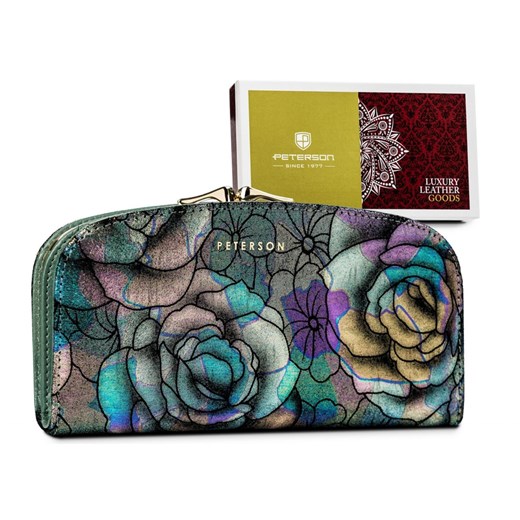 Portfel damski skórzany skóra naturalna Peterson ze sklepu lenaodniemowlakadoszkolniaka.pl w kategorii Portfele damskie - zdjęcie 187458225