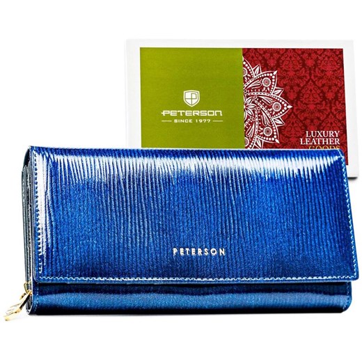 Portfel damski skórzany skóra naturalna Peterson ze sklepu lenaodniemowlakadoszkolniaka.pl w kategorii Portfele damskie - zdjęcie 187459409
