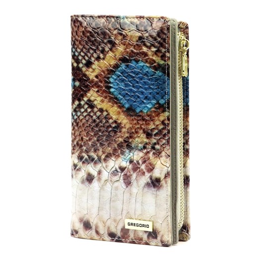 Portfel damski skórzany skóra naturalna Gregorio ze sklepu lenaodniemowlakadoszkolniaka.pl w kategorii Portfele damskie - zdjęcie 187459509
