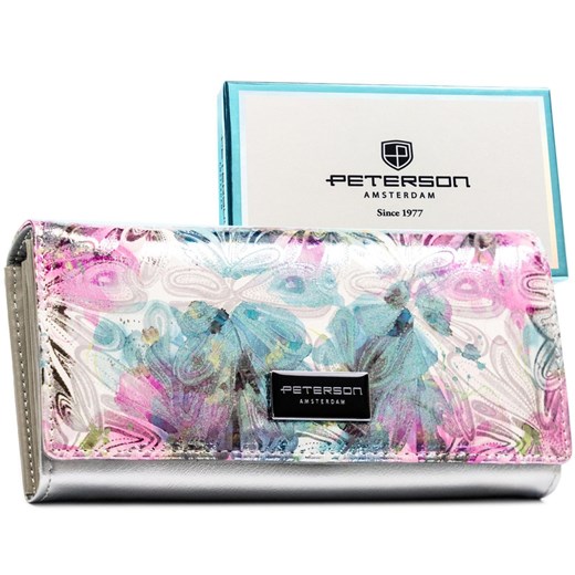 Portfel damski skóra naturalna skórzany Peterson ze sklepu lenaodniemowlakadoszkolniaka.pl w kategorii Portfele damskie - zdjęcie 187459628