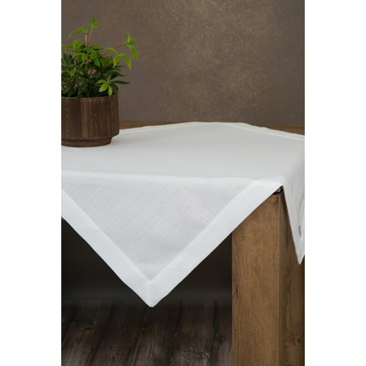 OBRUS STELLA 2 85 X 85 CM BIAŁY ze sklepu lenaodniemowlakadoszkolniaka.pl w kategorii Obrusy i bieżniki - zdjęcie 187460067