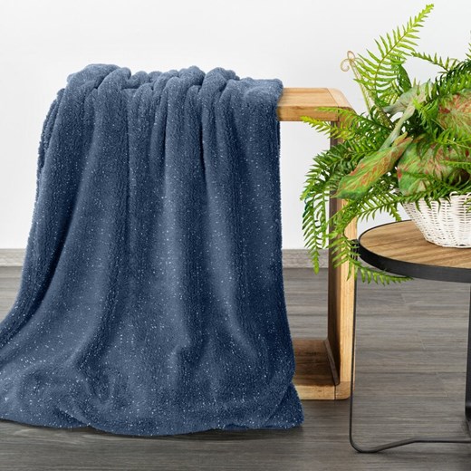 KOC D91 BLINK 150 X 200 CM GRANATOWY ze sklepu lenaodniemowlakadoszkolniaka.pl w kategorii Narzuty i kapy - zdjęcie 187460909