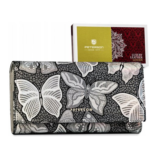 Portfel damski skóra naturalna skórzany Peterson ze sklepu lenaodniemowlakadoszkolniaka.pl w kategorii Portfele damskie - zdjęcie 187460976