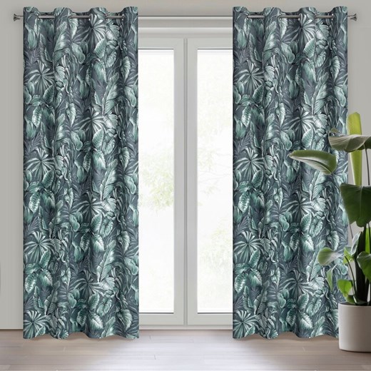 ZASŁONA GOTOWA PALERMO 140 X 250 CM SZARY ze sklepu lenaodniemowlakadoszkolniaka.pl w kategorii Zasłony - zdjęcie 187461028