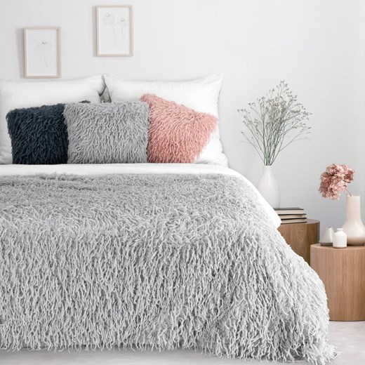 KOC ADORE 130 X 170 CM SREBRNY ze sklepu lenaodniemowlakadoszkolniaka.pl w kategorii Narzuty i kapy - zdjęcie 187461418