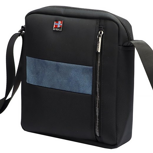 Torba saszetka na ramię męska materiałowa Nordee ze sklepu lenaodniemowlakadoszkolniaka.pl w kategorii Torby męskie - zdjęcie 187462649