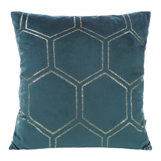 POSZEWKA BLINK 12 45 X 45 CM CIEMNOTURKUSOWY ze sklepu lenaodniemowlakadoszkolniaka.pl w kategorii Poszewki na poduszki - zdjęcie 187463908