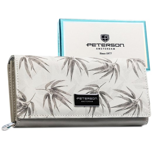 Portfel damski skóra naturalna skórzany Peterson ze sklepu lenaodniemowlakadoszkolniaka.pl w kategorii Portfele damskie - zdjęcie 187464478