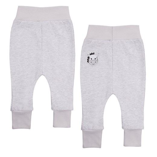 Spodnie bawełniane niemowlęce wcześniak Eevi Baby love ze sklepu lenaodniemowlakadoszkolniaka.pl w kategorii Spodnie i półśpiochy - zdjęcie 187465478