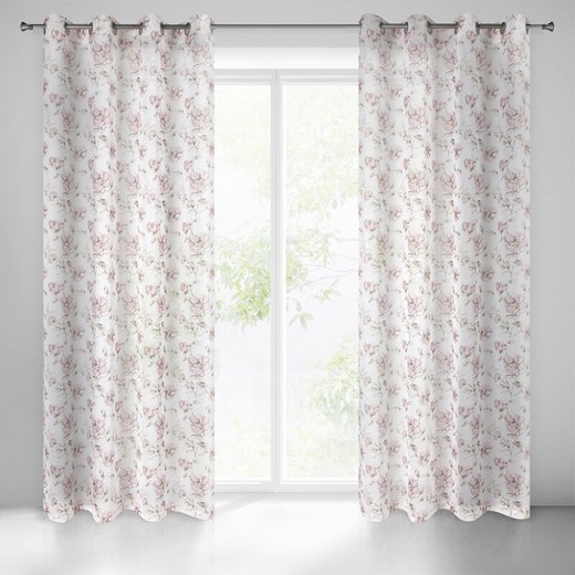 FIRANA GOTOWA AMBER 140 X 250 CM BIAŁY ze sklepu lenaodniemowlakadoszkolniaka.pl w kategorii Firany - zdjęcie 187465897