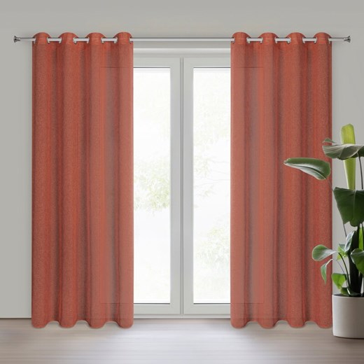 ZASŁONA GOTOWA ANGELICA 140 X 250 CM RUDY ze sklepu lenaodniemowlakadoszkolniaka.pl w kategorii Zasłony - zdjęcie 187466527